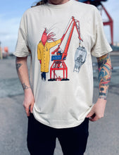 Load image into Gallery viewer, SHRIMP&amp;CRANE T-SHIRT NATUR
