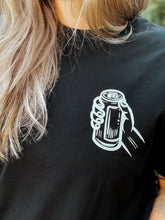 Load image into Gallery viewer, T-shirt, white print
