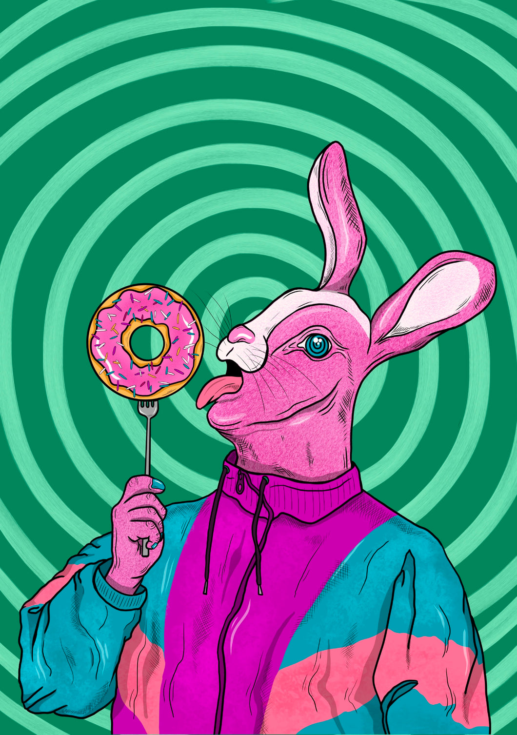 Poster, Bunny Busisness